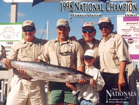 1998 Tournament Season Open Class Winners